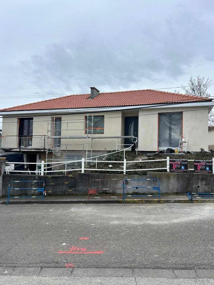 Restauration de façade La Roche-Blanche