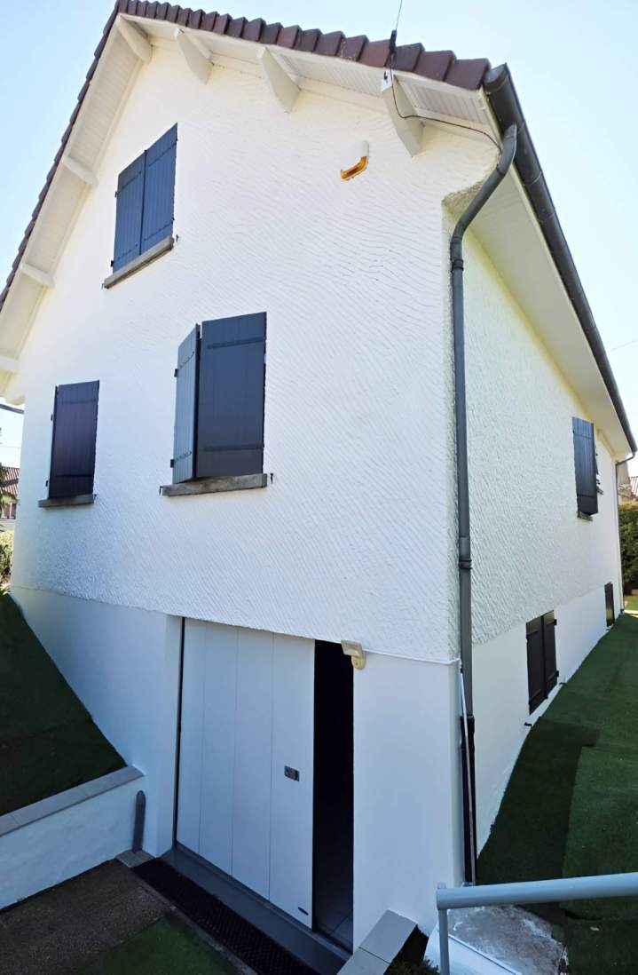 Pose crépi façade La Roche-Blanche