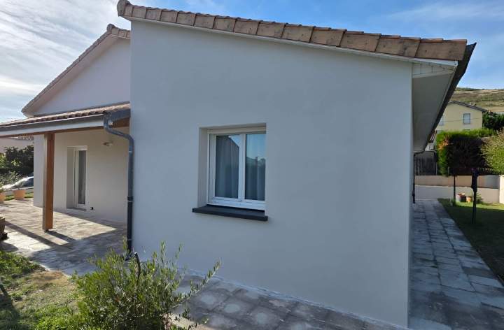 Peinture façade maison La Roche-Blanche